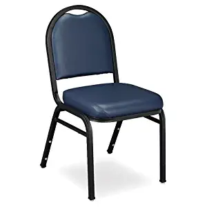National Public Seating 9204BTPL Dome-Back Stacker, 9200 Series, 2" Foam Seat, 40 Each Per Pallet, M