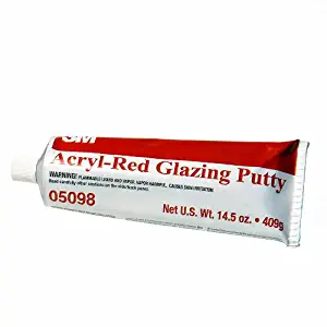 3M Acryl Putty, 05098, Red, 14.5 oz