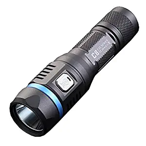 Jetbeam C8 Pro Outdoor Flashlight -1200 Lumens -SST-40 N4 BC LED w/ Exclusive Jetbeam Keychain Light