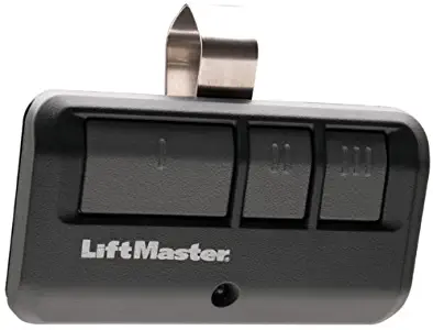 LiftMaster 893LM 3-Button Garage Door Opener Remote Control, Dark Gray (Renewed)