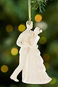 Lenox 2019 Bride & Groom Wedding Dance Annual Porcelain First Christmas ornament. New in box