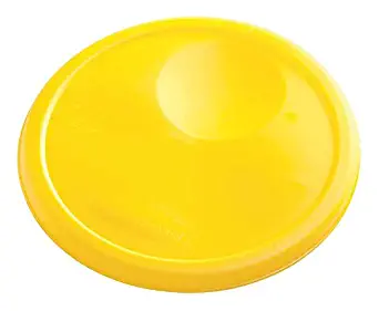 Rubbermaid Commercial Products FG572500YEL Lid for Round Food Storage Containers, 6-8 Quart, Yellow (Pack of 12)