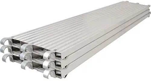Metaltech Saferstack 7ft. x 19in. All-Aluminum Platform - 3-Pack, Model Number M-MPA719K3