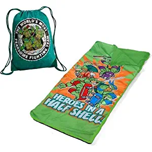 Nickelodeon Teenage Mutant Ninja Turtles Toddler Slumber Duffle Nap Mat