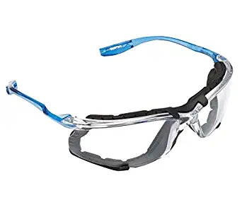 3M VC215AF Virtua CCS 1.5 Diopter Safety Glasses with Clear Frame, Clear Polycarbonate Anti-Fog Lens and Foam Gasket Attachment, English, 30.68 fl. oz, Plastic, 7.5" x 9.8" x 9.5"