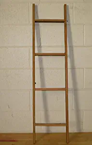 Handcrafted 4 Foot Barn Wood Decorative Ladder