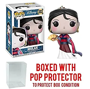 Funko Pop! Disney: Mulan - Mulan Vinyl Figure (Bundled with Pop Box Protective Case)