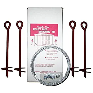 Minute Man Anchor Kit for Storage Shed