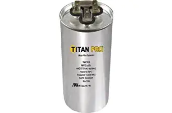 Titan TRCFD405 Dual Rated Motor Run Capacitor Round MFD 40/5 Volts 440/370