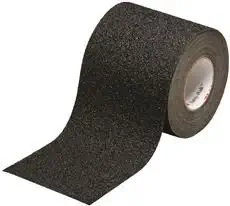 3M 1028356 Safety-Walk Slip-Resistant General Purpose Tapes & Treads 61044; Black - 4 in. x 20 Yards Roll