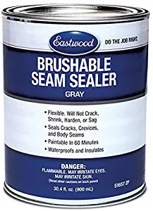 Eastwood Flexible Insulated Waterproof Brush on Seam Sealer Floor Trunk Fender 30.4 oz