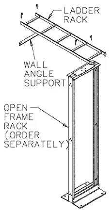 Hoffman E45RUBKIT Rack-to-Wall Kit