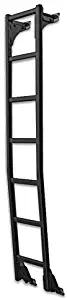 Prime Design AAL Rear Van Door Hook Access Ladder Black (no Drilling) (Compatible with Mercedes Sprinter 2007 and Newer w/High Roof)