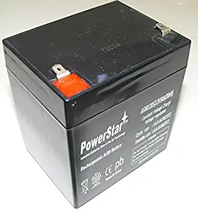 PowerStar ML5-12 - 12V 5AH Chamberlain 41A6357-1 Garage Door Opener Battery