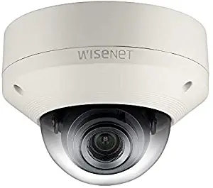 Samsung IPolis Wisenet POE IP Network 1080P 1.3MP Vandal Dome Security Surveillance Outdoor Camera SNV-5084 for Home, Commercial Building, Varifocal Lens