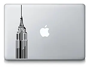 Empire State Building New York City Skyline Skyscraper City Silhouette Poster MacBook