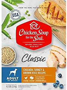 Chicken Soup 418420 No.4.5 Chicken Turkey & Brown Rice Recipe Adult Dog Food