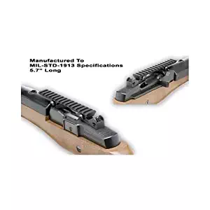 GG&G Made in USA Tactical Picatinny Mil-Std 1913 Scope Rail Mount Fits Ruger Mini-14 Mini14 Ranch Rifle