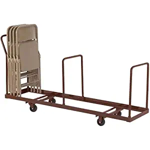NLPDY35 - Folding-Chair Cart with 4 Casters