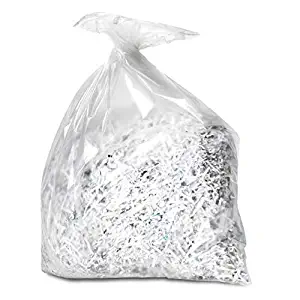 50 Plastico 64 Gallon Trash Can Liners Large Trash Bags For Toter Trash Cans 50W X 60H | Leak Proof 1.5 MIL Thickness | Individually Folded Easy To Dispense (clear)