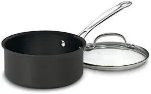 Cuisinart 619-18 Chef's Classic Nonstick Hard-Anodized 2-Quart Saucepan with Lid