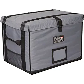 Rubbermaid Commercial Full-Size Food Pan Insulated Carrier, Gray, FG9F1600CGRAY