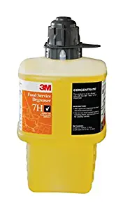 3M 7H Degreaser Concentrate, Black Cap, 2 Liter, Makes 123 Ready-to-use Gallons