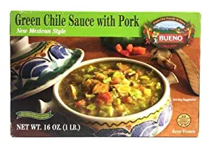 Green Chile Sauce with Pork, 16oz. Box, 4 Pack, Frozen