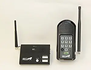 Mighty Mule MM136 Wireless Intercom System, Black