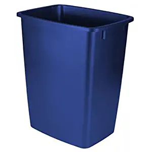 Rubbermaid Waste Basket, 36-Quart, Blue