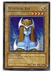 Yu-Gi-Oh! - Mystical Elf (LOB-062) - Legend of Blue Eyes White Dragon - Unlimited Edition - Super Rare