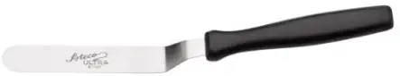 Ateco 1305 Ultra Offset Spatula with 4.25" x 0.75" Stainless Steel Blade, 4½", Silver