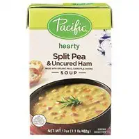 Pacific Hearty Soup, Split Pea & Uncured Ham, 17 Oz (Pack of 4)