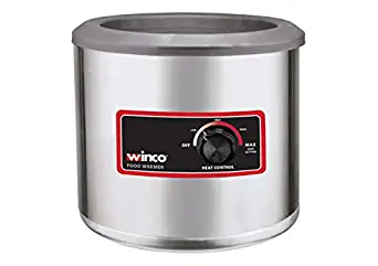 Winco FW-7R250, 7 Quart Electric Round Food Warmer, Commercial Buffet Portable Steam Food Cooker, ETL Listed