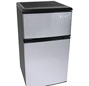 3.2 Cu. Ft. Fridge Freezer Stainless Steel - EdgeStar