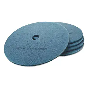 3M Ultra High-Speed Floor Burnishing Pads 3100, 27-Inch, Aqua - Includes 5 pads per case.