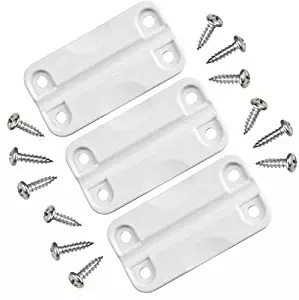 Igloo Cooler Plastic Hinges for Ice Chests (Set of 3)