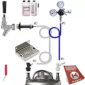 Kegco Ultimate Door Mount Kegerator Keg Home Brew Conversion Kit Ball Lock - EBUCK-BLCP-NT