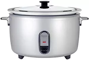 Panasonic SR-GA721 Commercial Automatic Rice Cooker 40 Cup Silver, 220V (Non-USA Compliant)