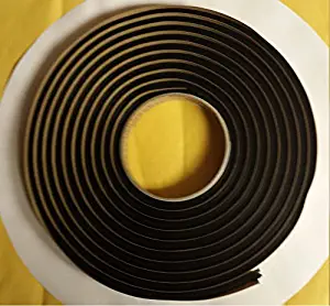 3M QTY1 Butyl Tape 1/4" x15ft Weatherproof Ribbon Tape Creates Water Tight Seal