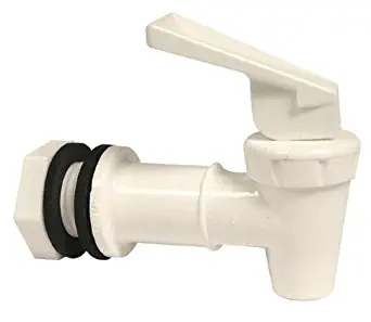 Tomlinson 1018854 Replacement Cooler Faucet, White (Pack of 2)