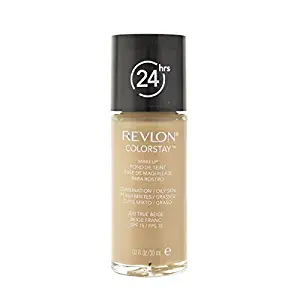 Revlon Colorstay for Combo/Oily Skin Makeup, True Beige 320 - Pack of 2 by Revlon