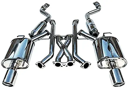 Invidia (HS07IG4G3S) Q300 Cat-Back Exhaust System with Stainless Steel Tip for Infiniti G35 4-Door