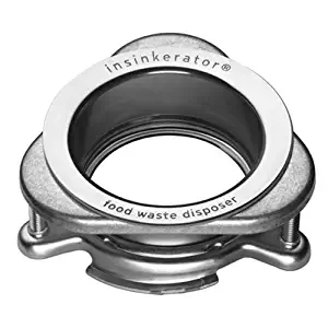 InSinkErator QLM-00 Quick Lock Mounting Flange ,Stainless Steel