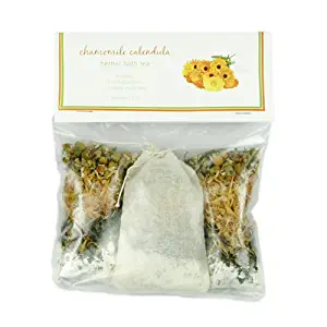 Herbal Sitz Bath Postpartum Care - Aromatherapy Bath Soak for Stress Relief, Pregnancy, Sore Muscles, Relaxation, New Mom Gifts - Postpartum Kit of 1 Bath Tea Bag and 2 Refills (Chamomile Buttermilk)