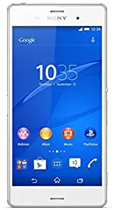 Sony Xperia Z3 Factory Unlocked Phone - Retail Packaging - White