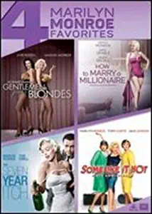 Gentlemen Prefer Blondes / How to Marry a Millionaire / Seven Year Itch / Some Like it Hot Quad Feature