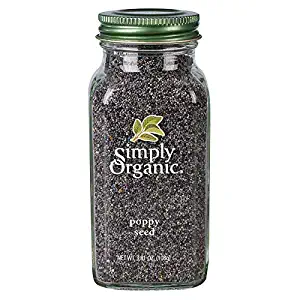 Simply Organic Whole Poppy Seed, Certified Organic | 3.81 oz | Papaver somniferum L.