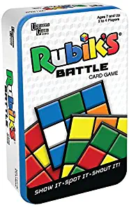 University Games Rubik's Battle Card Game (Tin)