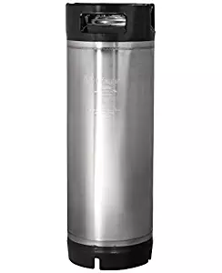 Kegco 5 Gallon Ball Lock Keg - RubberHandle